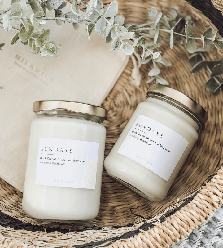 Milkwick - Sundays Extra Large Candle