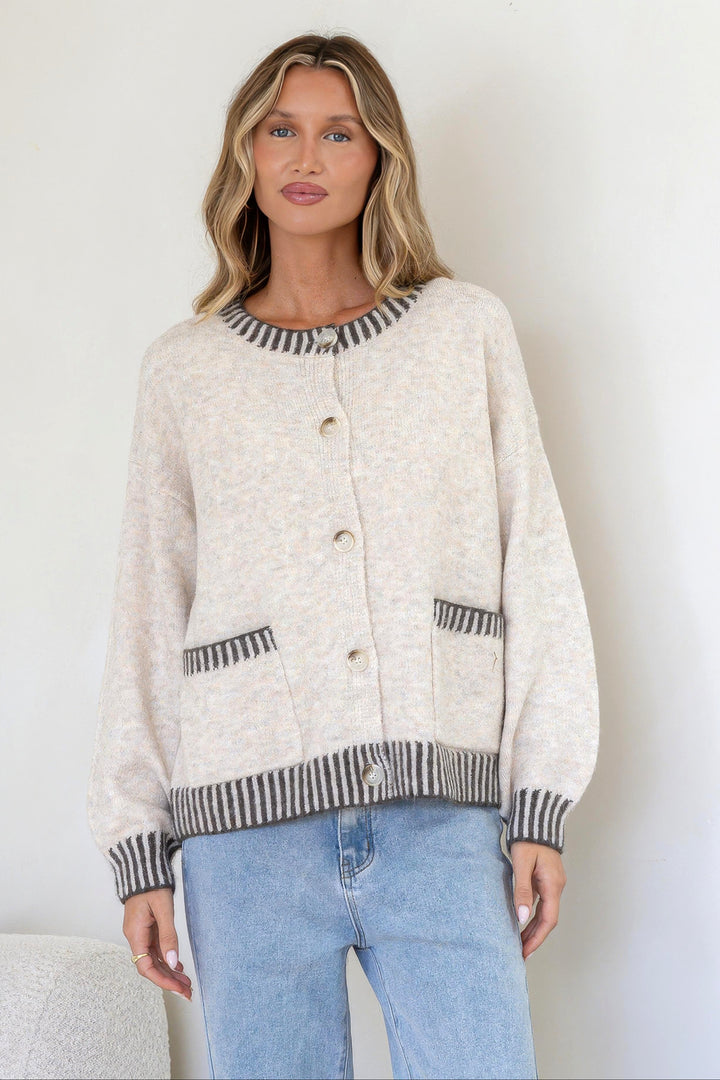 Maci Cardigan Latte
