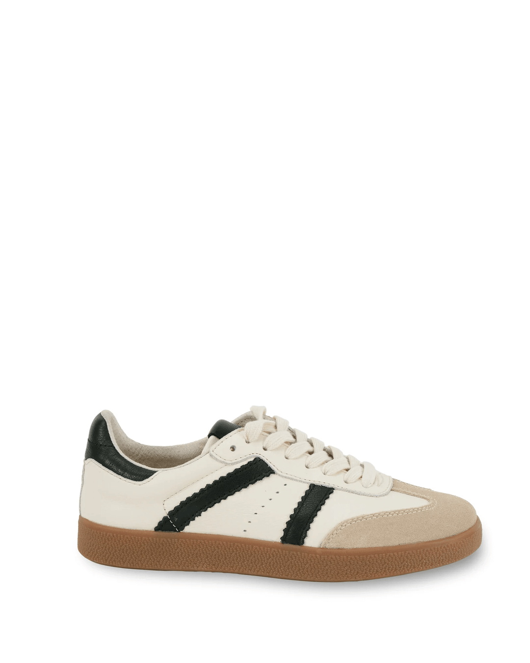 Nude Footwear - Alana Leather Sneaker White/Black
