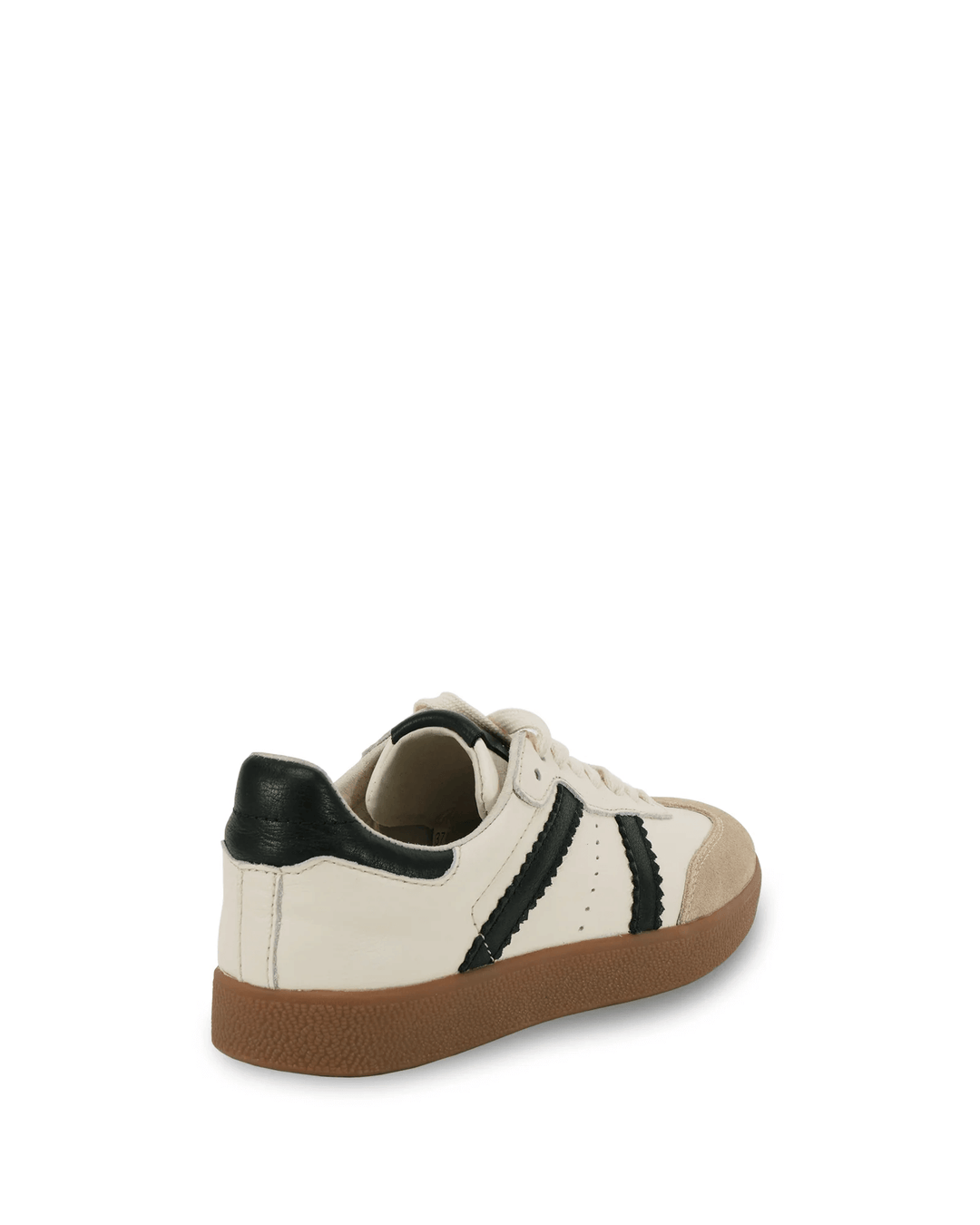 Nude Footwear - Alana Leather Sneaker White/Black