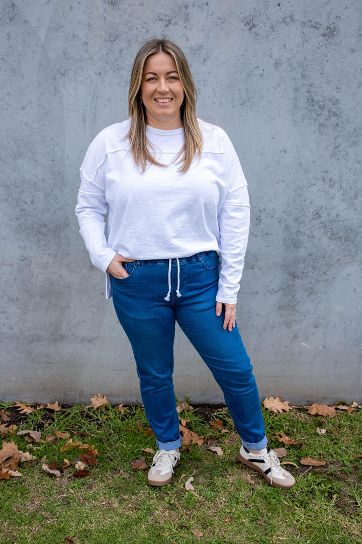 Riley Denim Dark Blue