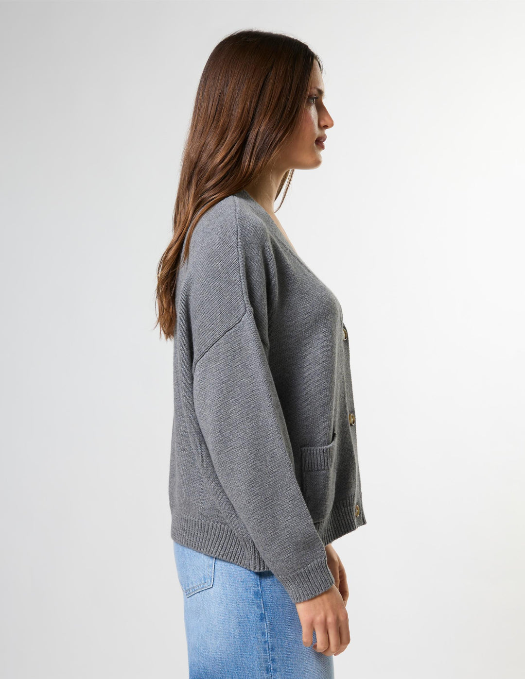 Stella + Gemma - Bentley Cardigan Dark Grey