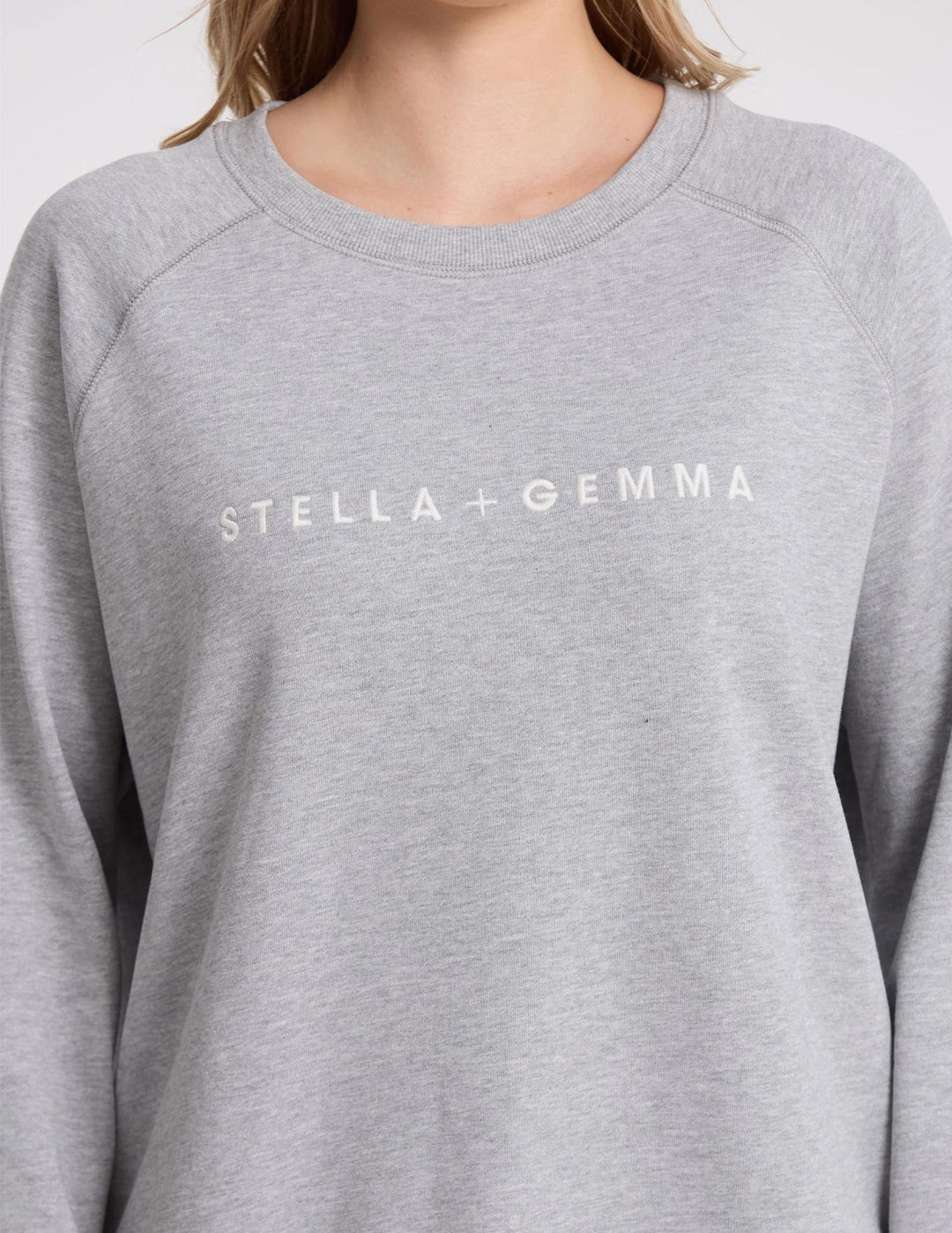 Stella + Gemma - Classic Sweat Grey Marle