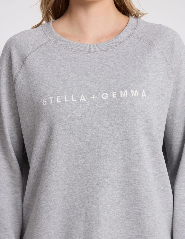 Stella + Gemma - Classic Sweat Grey Marle