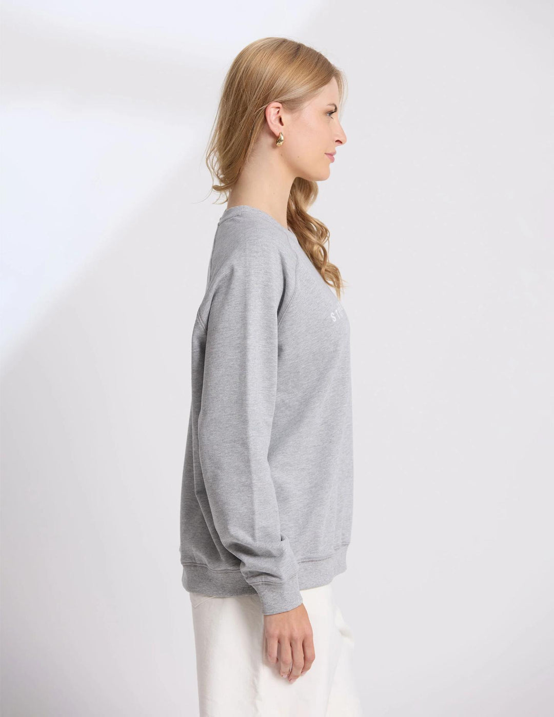 Stella + Gemma - Classic Sweat Grey Marle