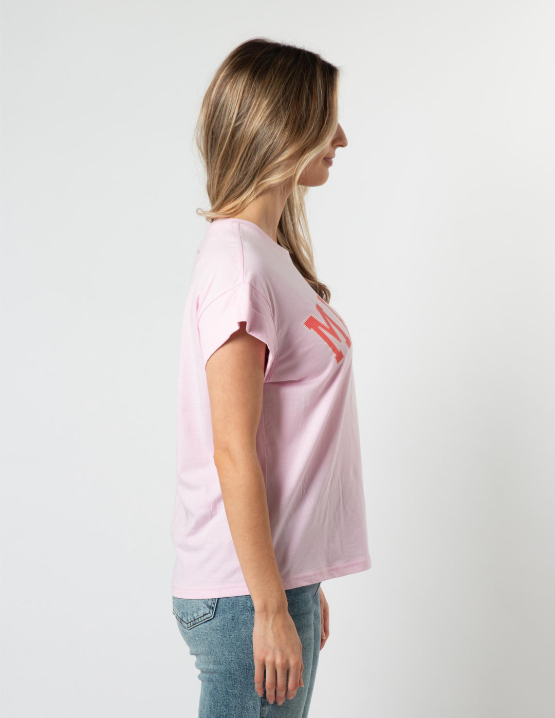Stella + Gemma - Malibu Cuff Sleeve Tee Candy