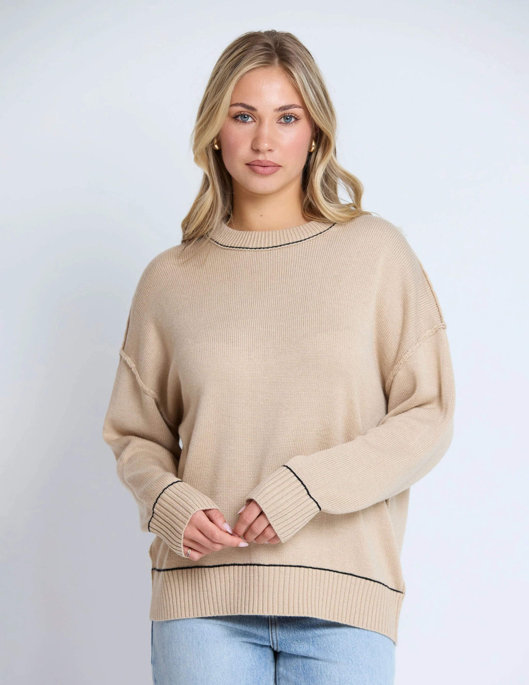 Stella + Gemma - Denver Jumper Caramel