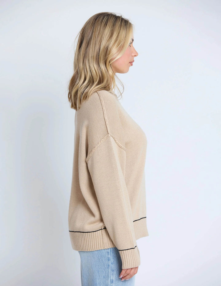 Stella + Gemma - Denver Jumper Caramel