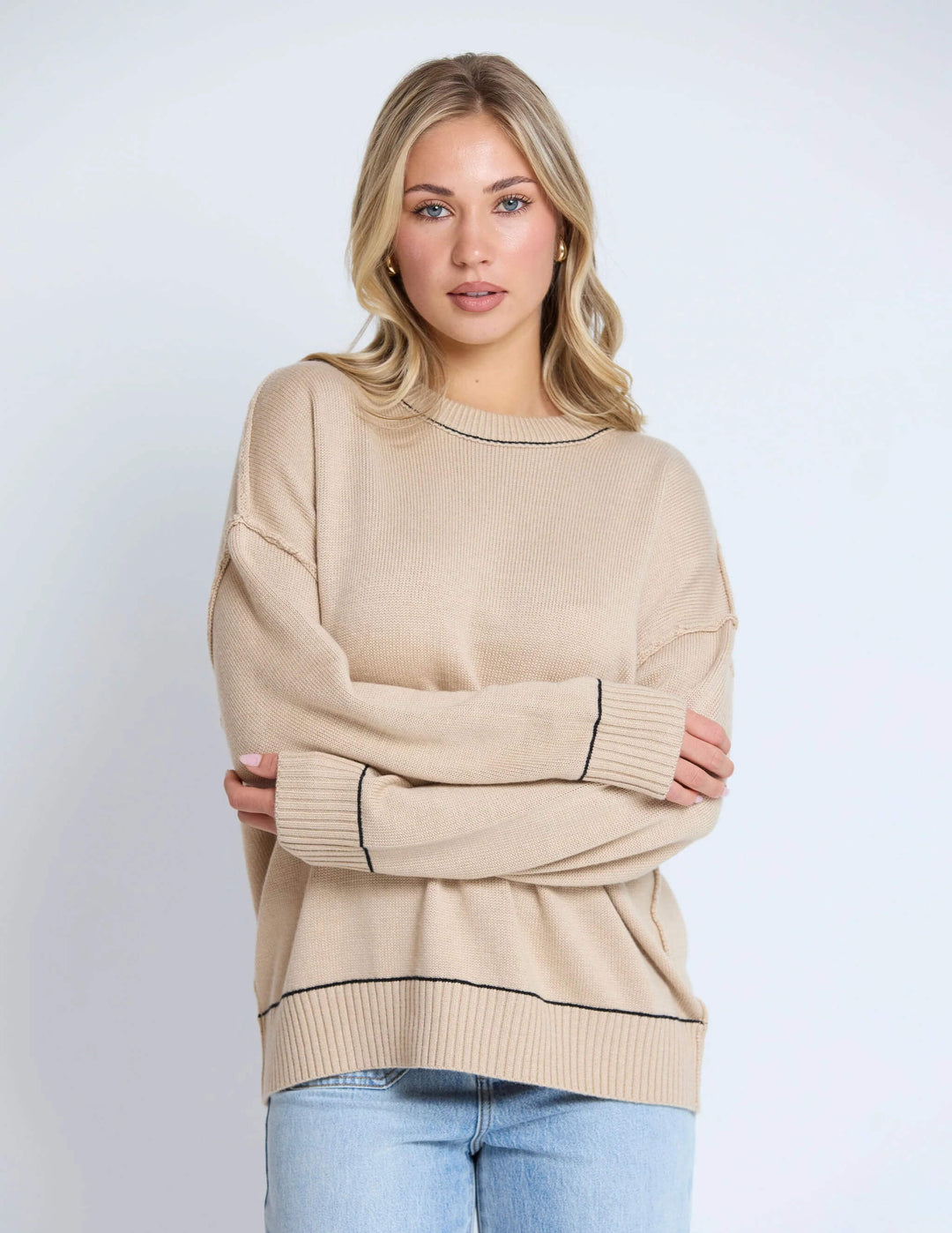 Stella + Gemma - Denver Jumper Caramel