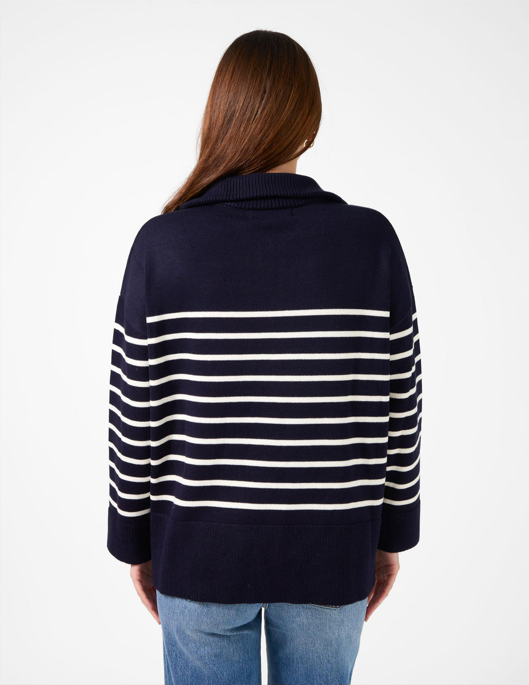 Stella + Gemma - Holland Jumper Navy / Stripe