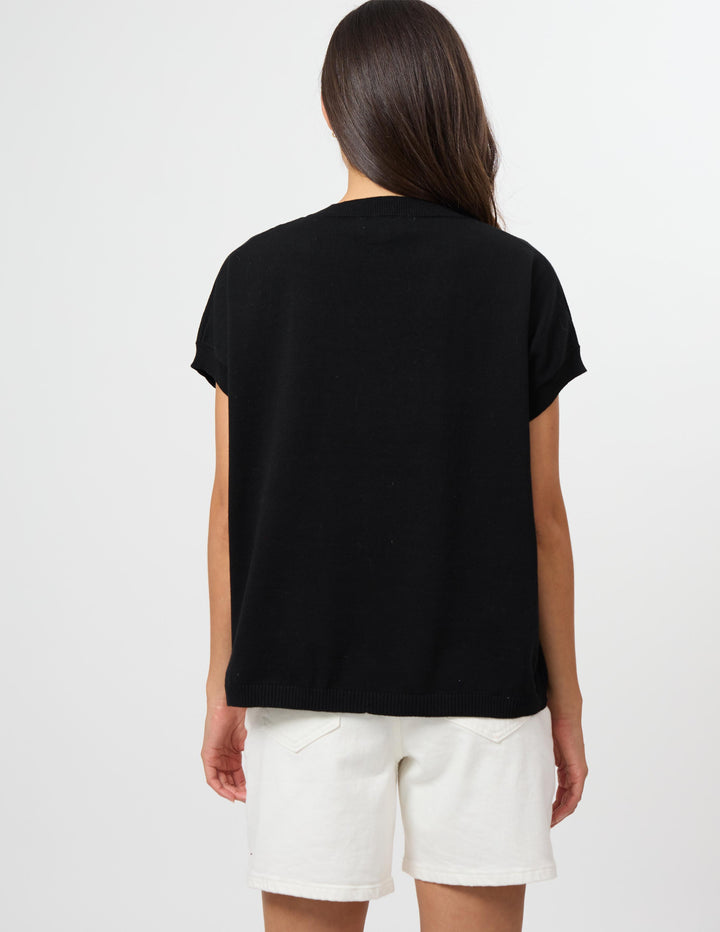 Stella + Gemma - Lily Top Black