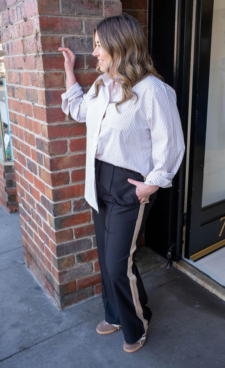 Stella + Gemma - Mickie Pant Black