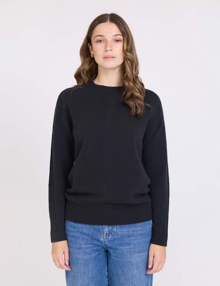 Stella + Gemma - Naomi Knit Anthracite