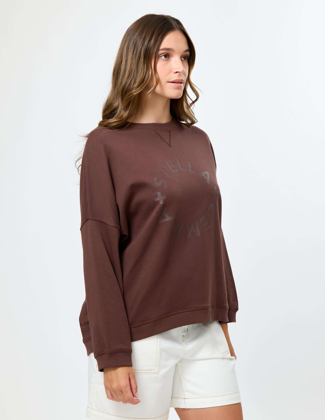 Stella + Gemma -Newport Sweat Chocolate