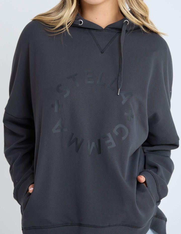 Stella + Gemma - Newport Hoodie Aged Black