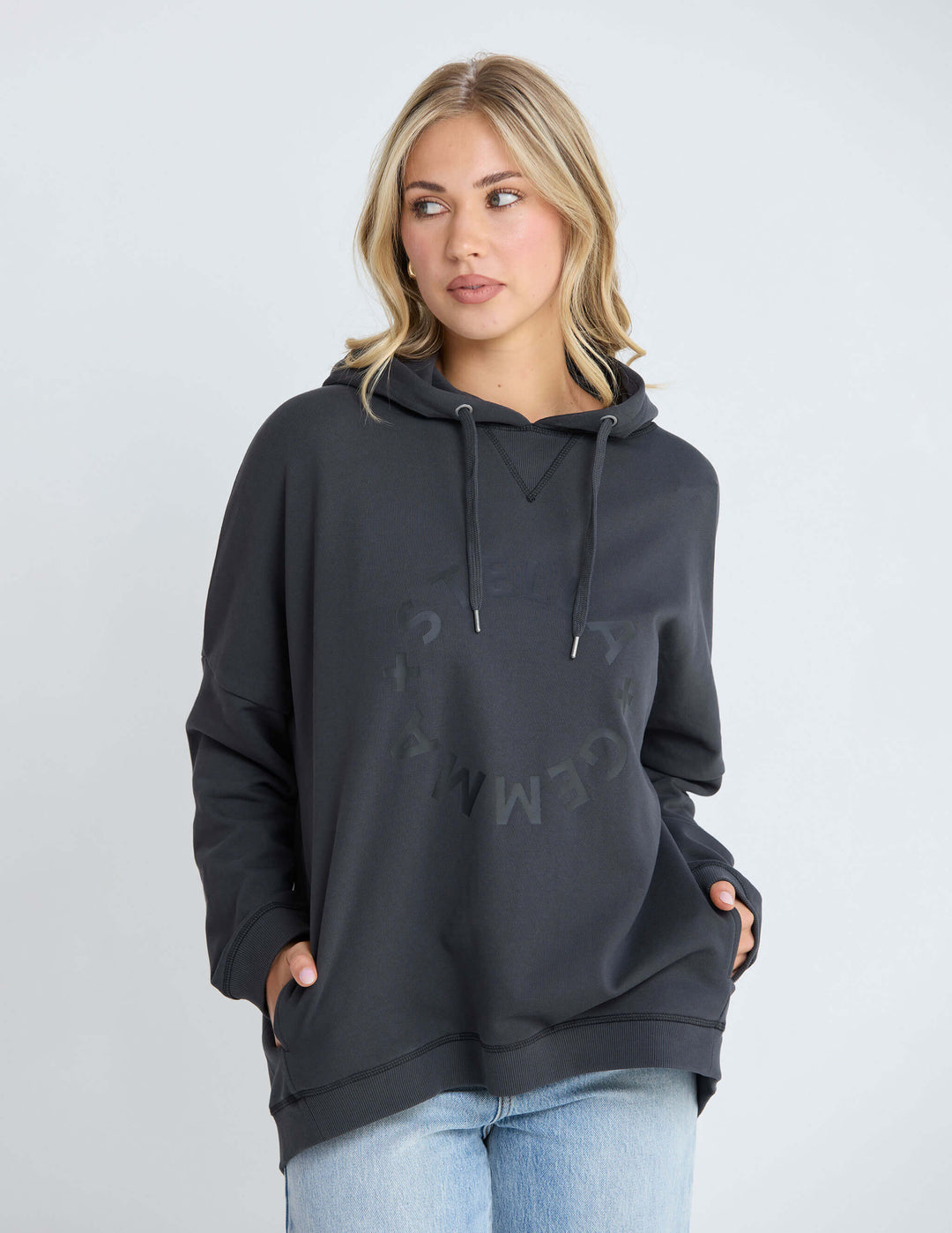 Stella + Gemma - Newport Hoodie Aged Black