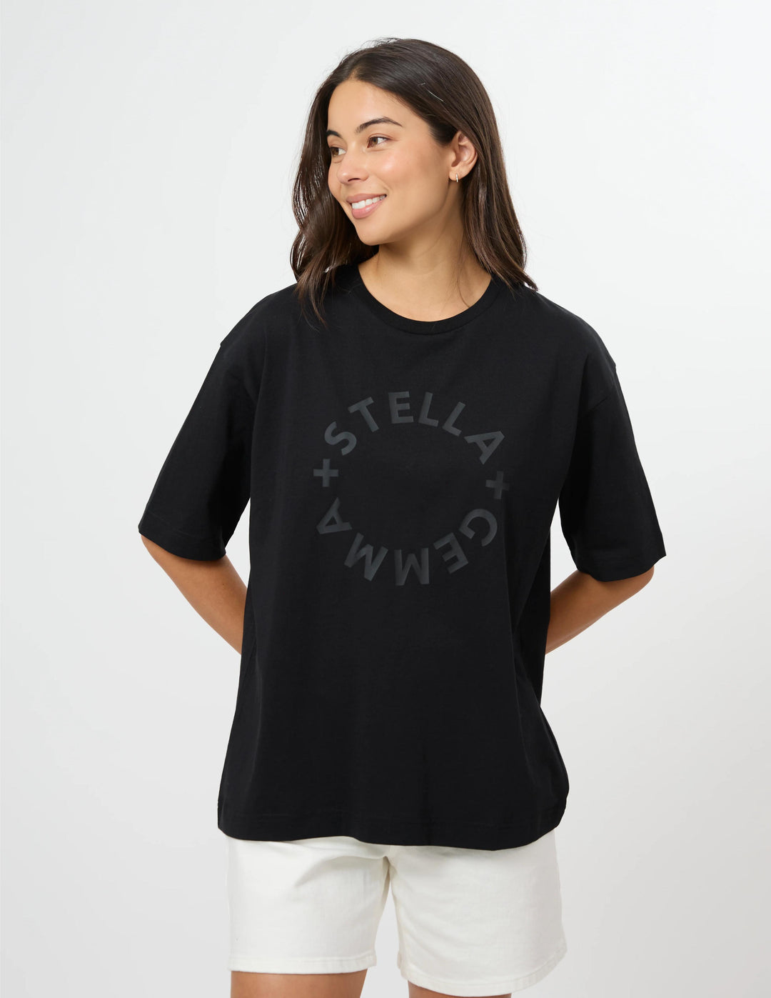 Stella + Gemma - Porter Tee Black
