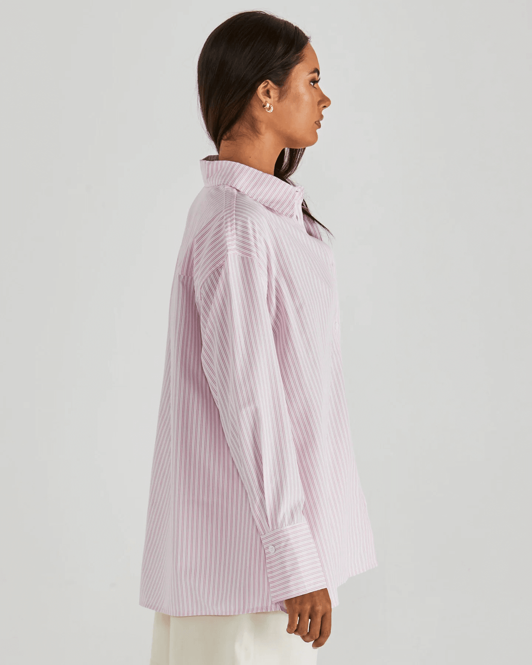 Sass - Ambrose Shirt Pink Stripe