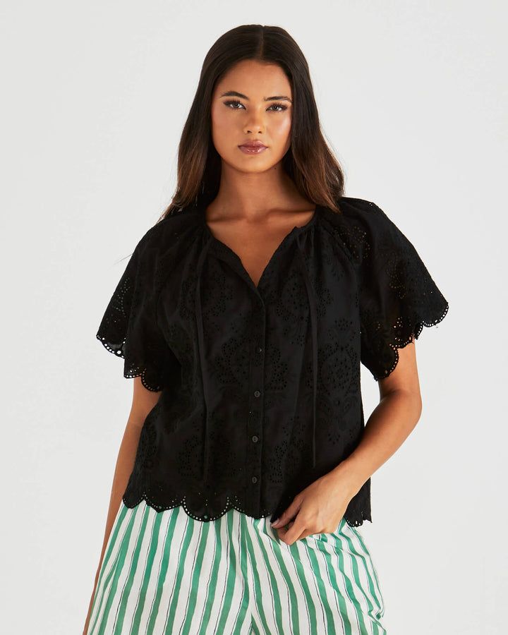 Sass - Ani Blouse Black