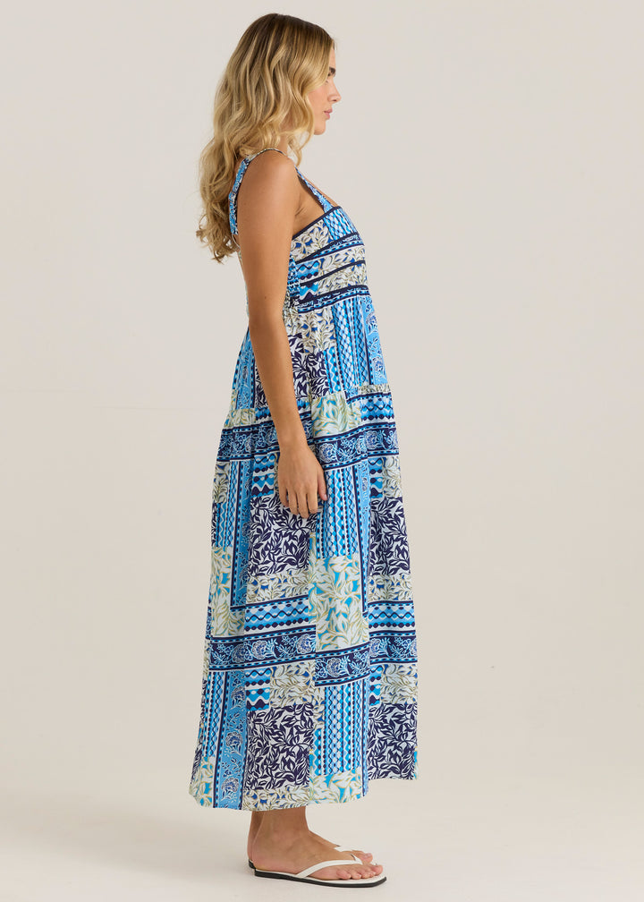 Sass - Isra Midi Dress Sea Meadow