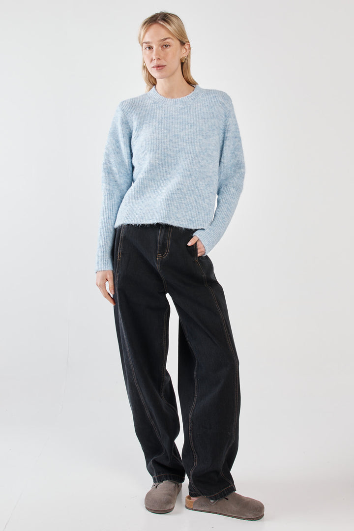Sass - Marli Boxy Knit Pale Blue