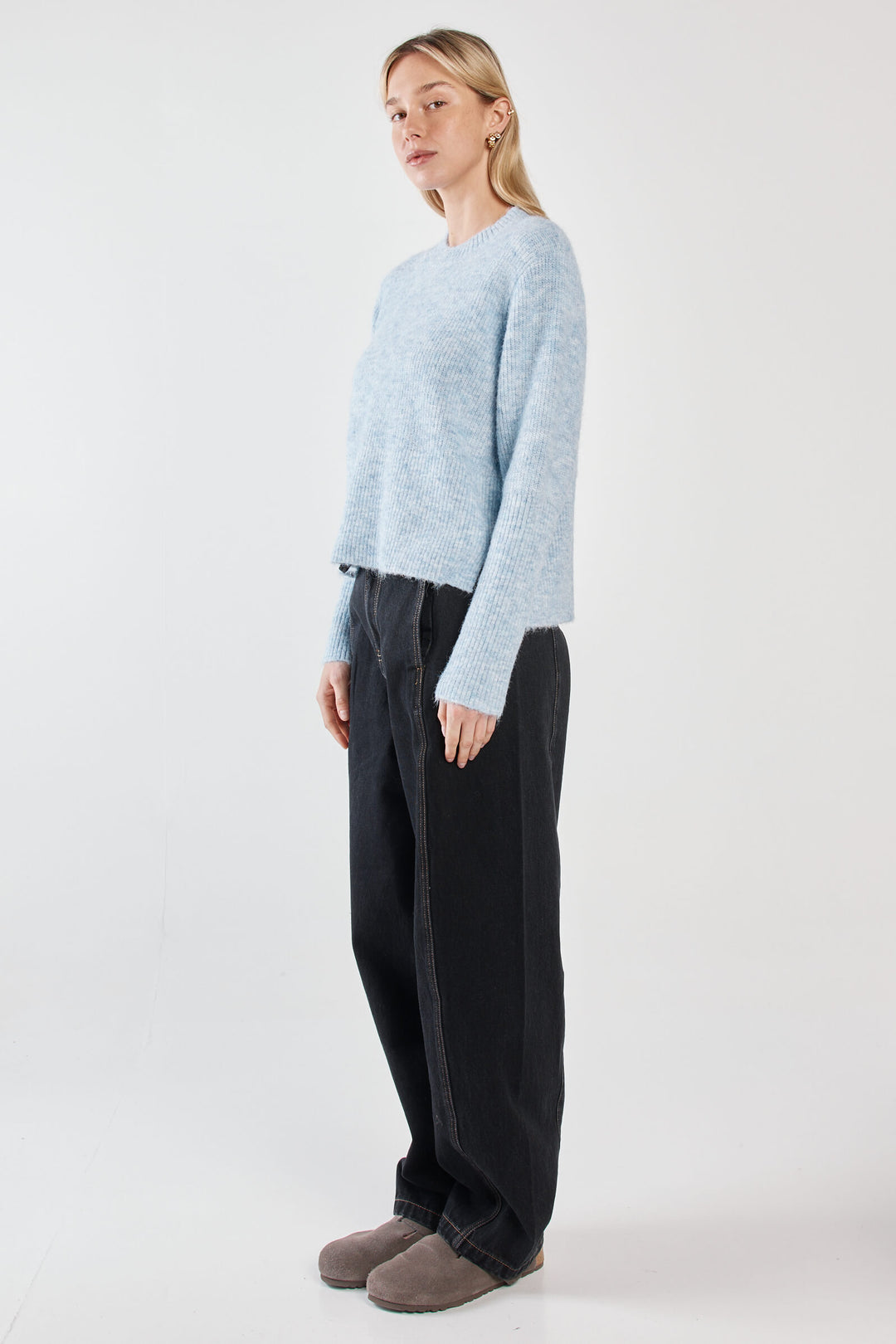 Sass - Marli Boxy Knit Pale Blue