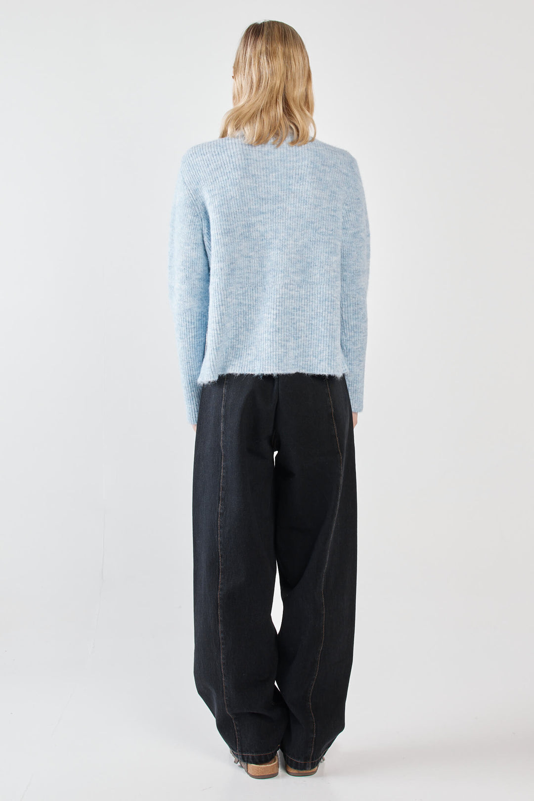 Sass - Marli Boxy Knit Pale Blue
