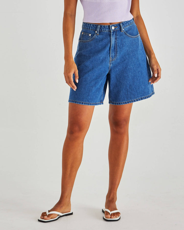 Sass - Sabine Denim Short Mid Blue
