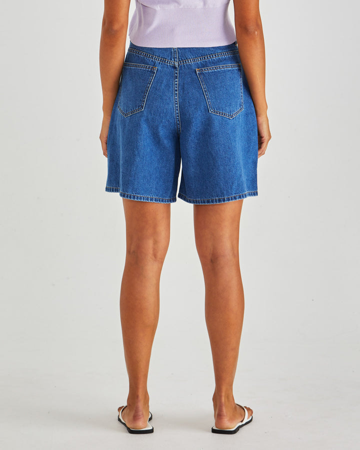 Sass - Sabine Denim Short Mid Blue