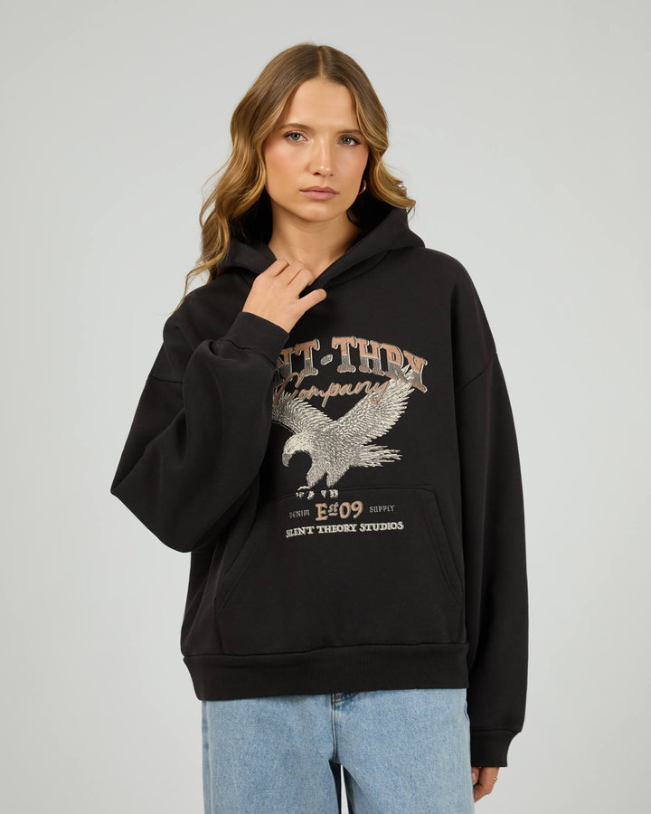 Silent Theory - Ambient Hoodie Washed Black