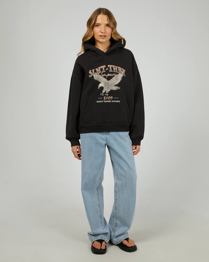 Silent Theory - Ambient Hoodie Washed Black