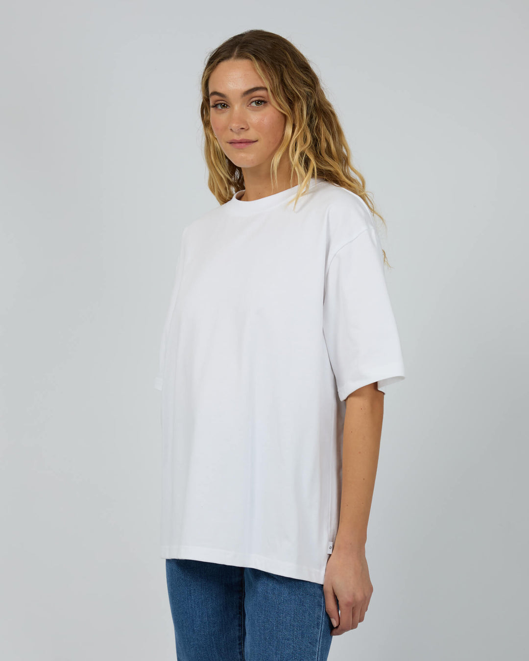 Silent Theory - Core Oversized Tee White