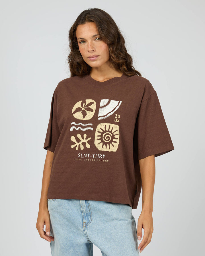 Silent Theory - Eternal Relaxed Tee Brown