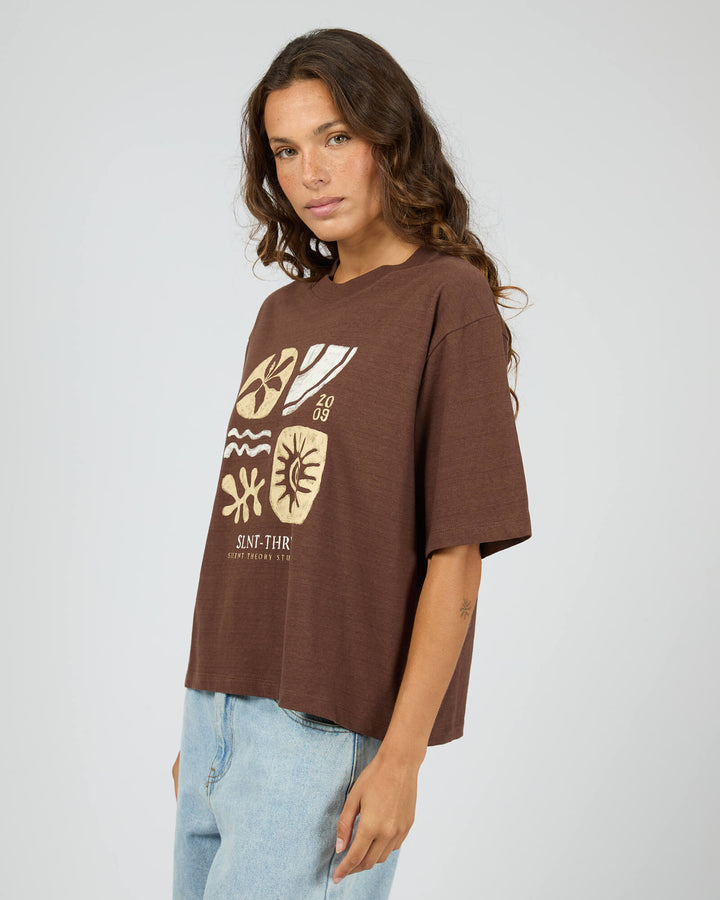 Silent Theory - Eternal Relaxed Tee Brown