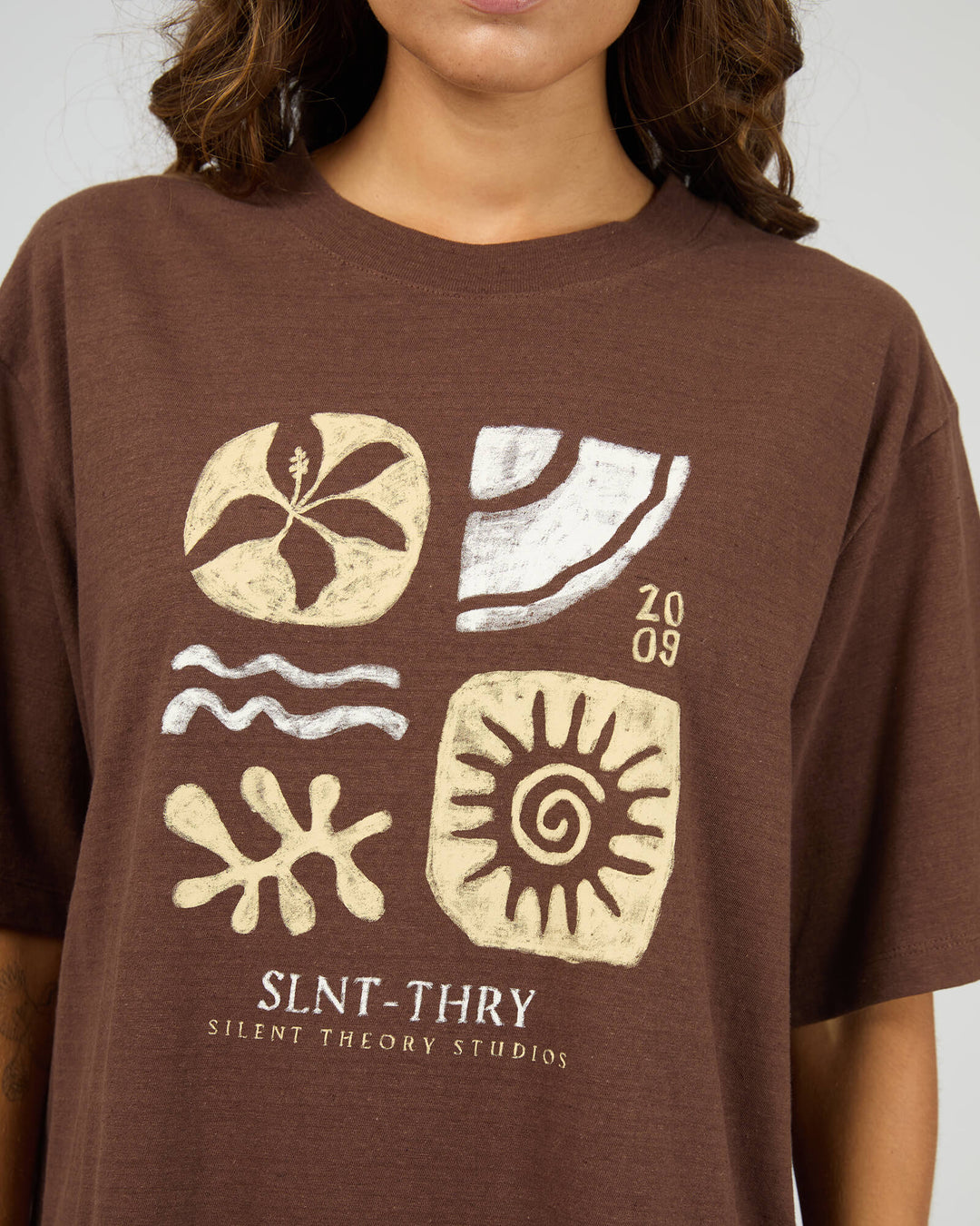 Silent Theory - Eternal Relaxed Tee Brown