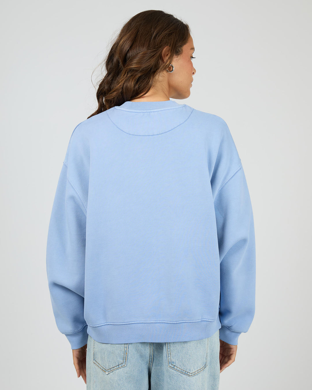 Silent Theory - Logo Crew Light Blue