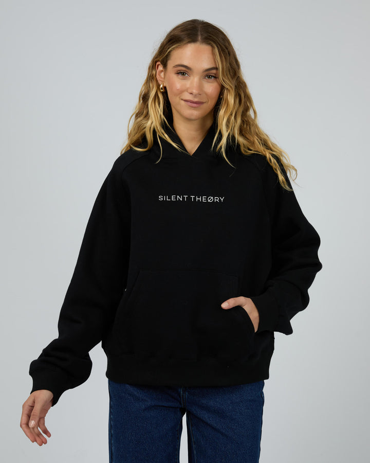Silent Theory - Logo Hoodie Black