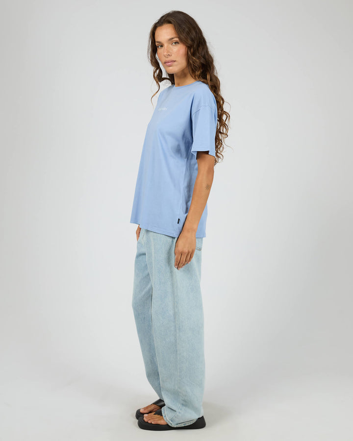Silent Theory - Logo Tee Light Blue