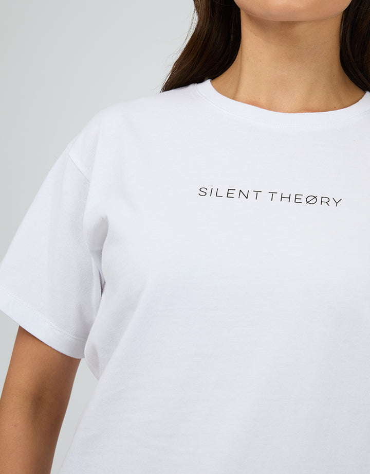 Silent Theory - Logo Tee White