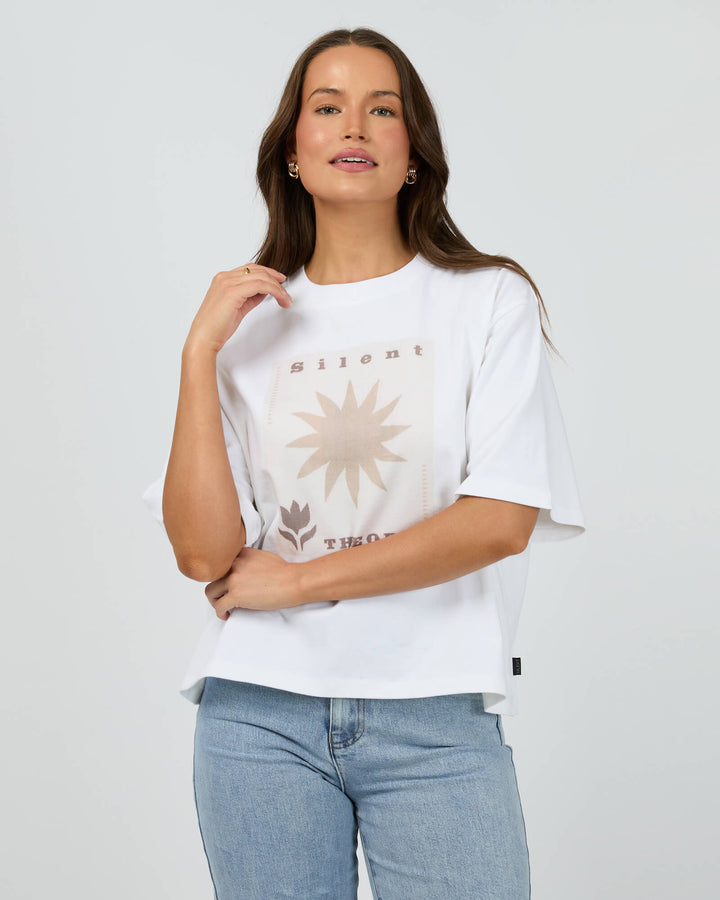 Silent Theory - Poster T-Shirt White