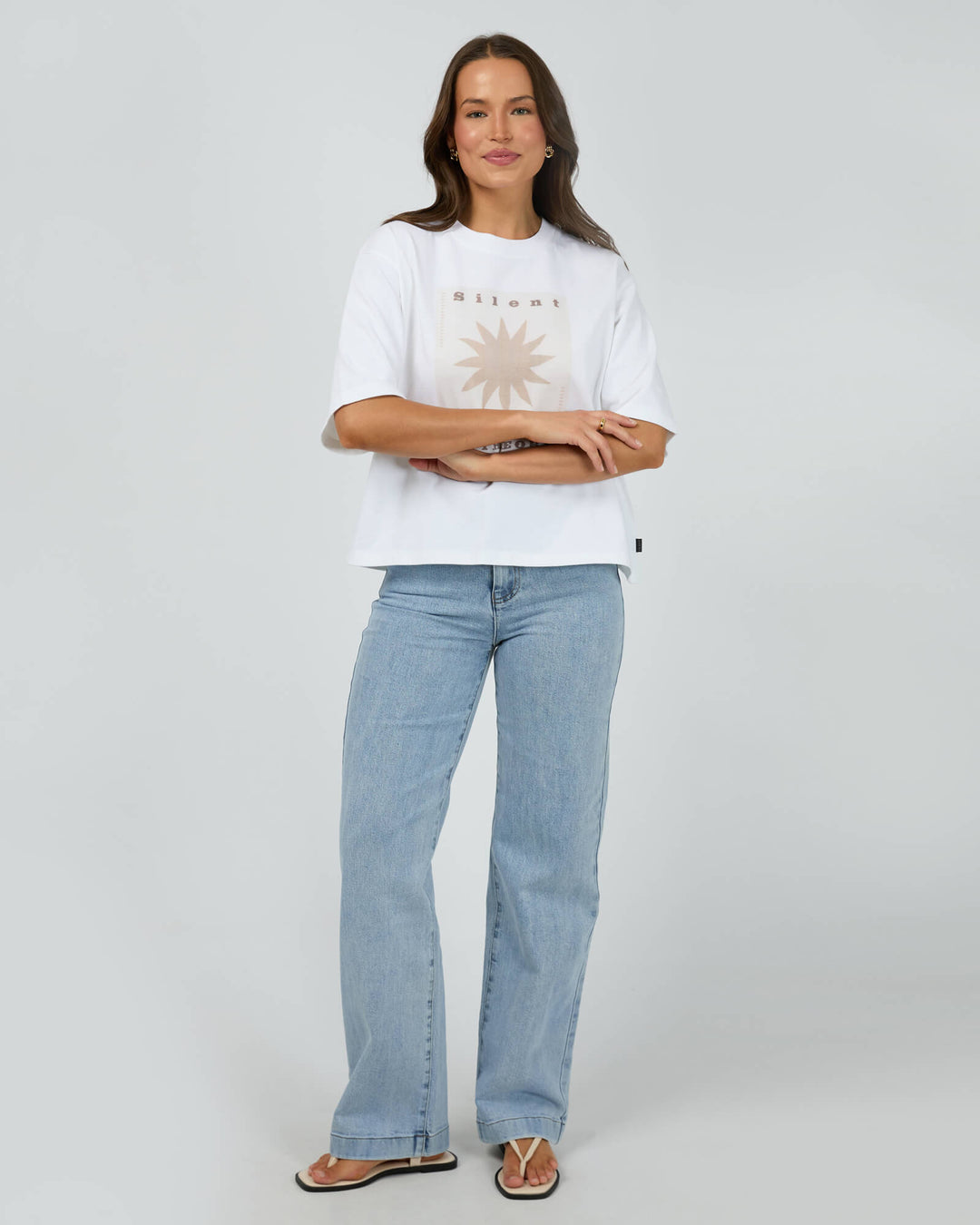 Silent Theory - Poster T-Shirt White