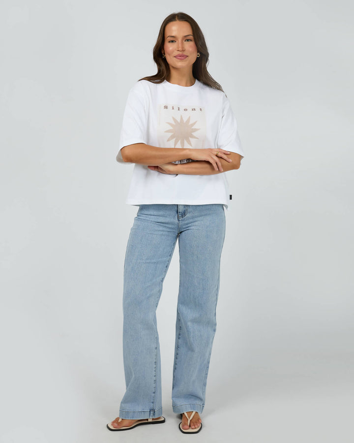 Silent Theory - Poster T-Shirt White