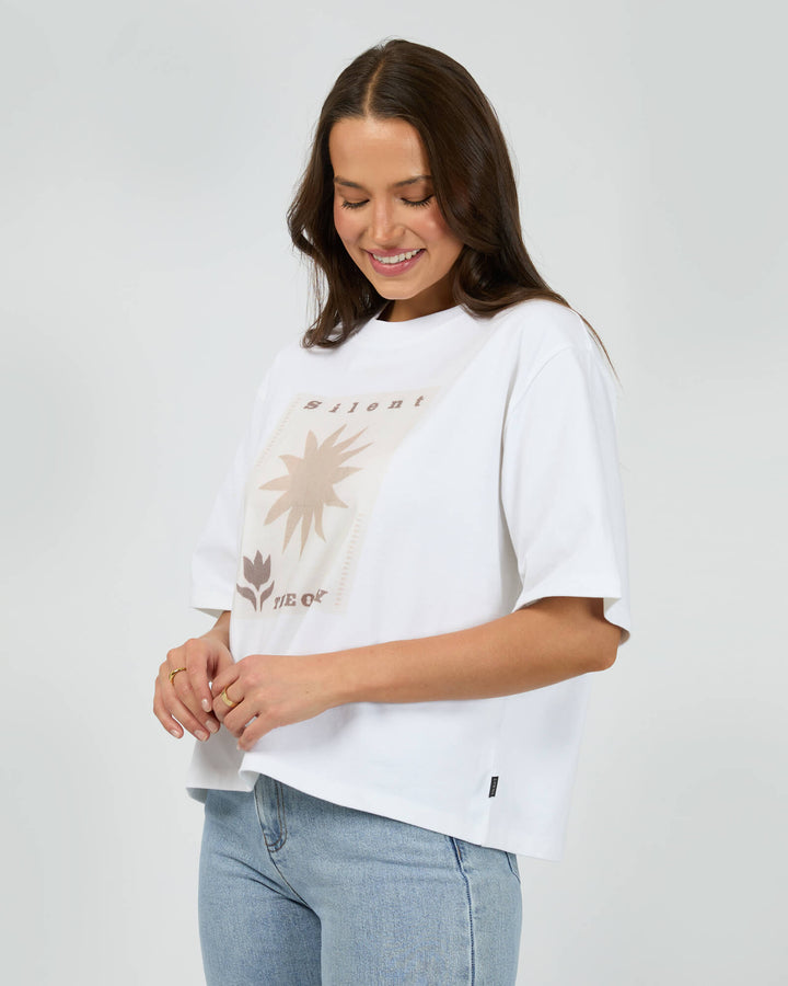 Silent Theory - Poster T-Shirt White