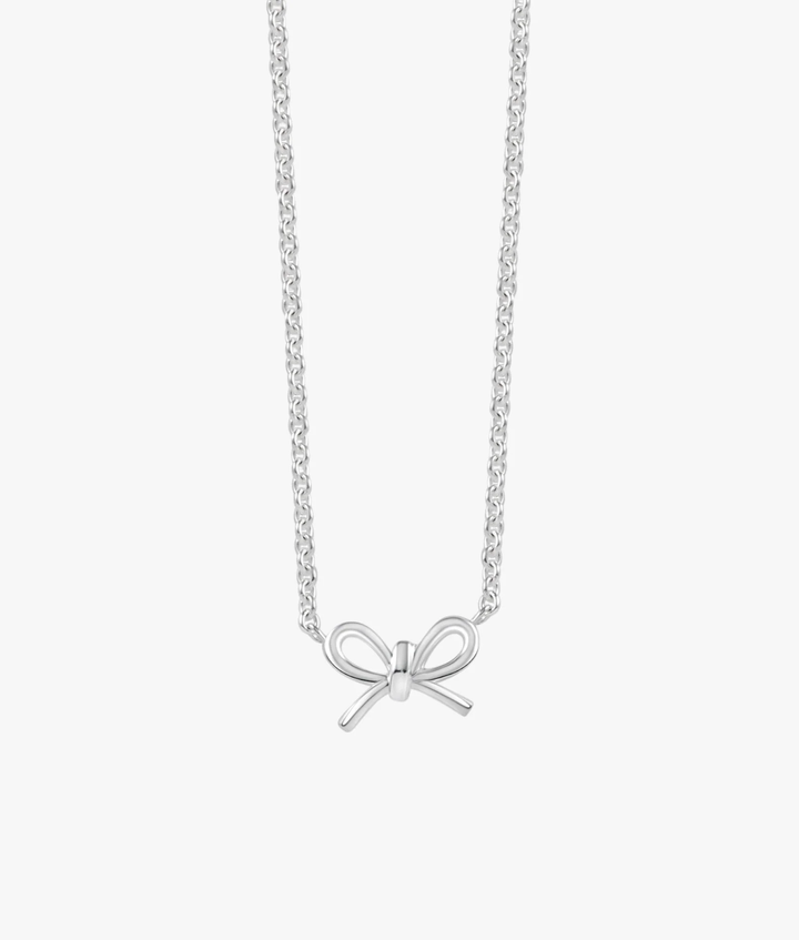 Von Treskow - Belcher Bow Necklace Silver