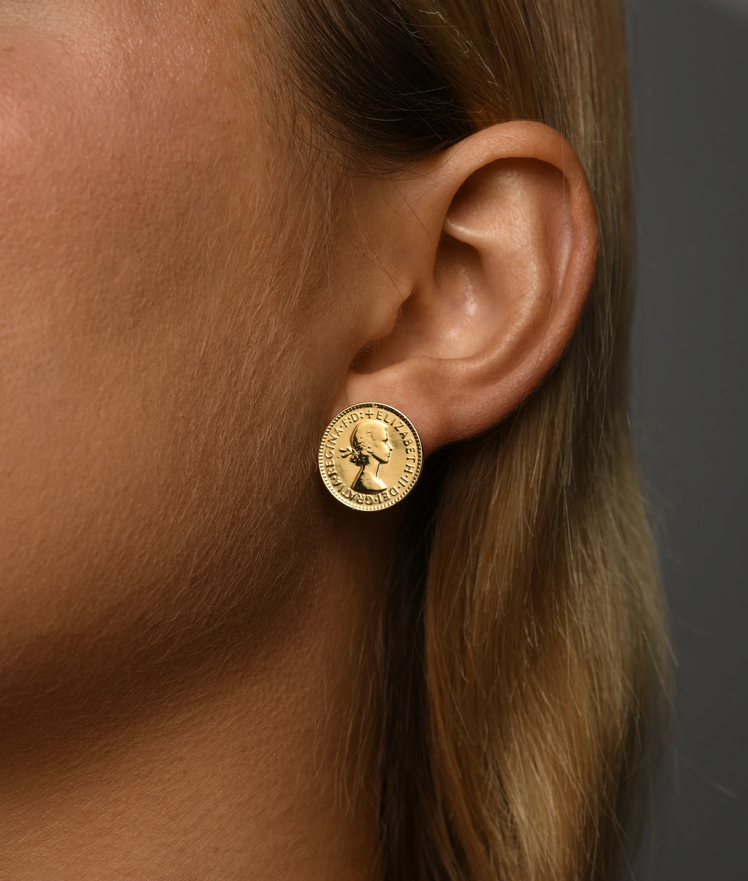 Von Treskow - Threepence Studs Gold