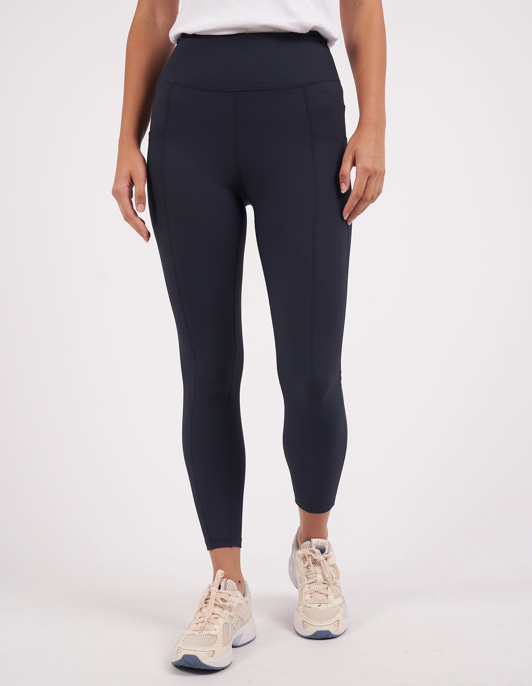 Foxwood - Luxe Rib Legging Navy