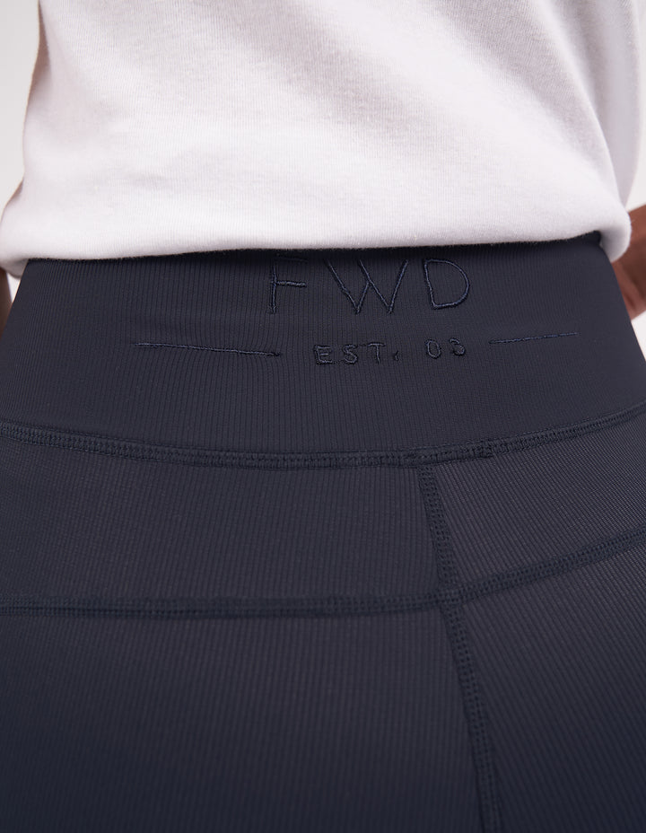 Foxwood - Luxe Rib Legging Navy